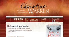 Desktop Screenshot of christinewarren.net